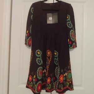 Reborn Heather Navy Sweater Dress 👗